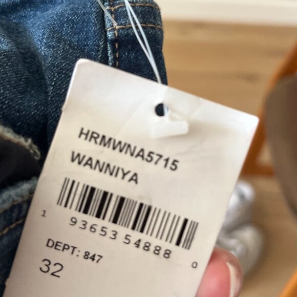 Joe's Jeans Deep Indigo Flare & Wide Leg - Picture 2 of 11